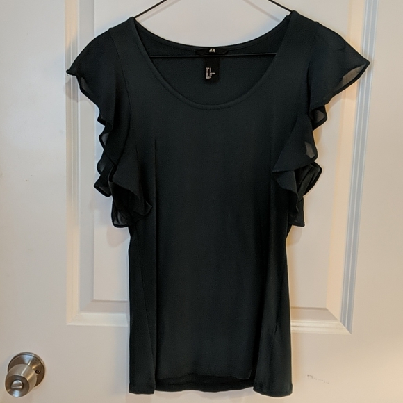 Teal H&M Blouse - Picture 1 of 4